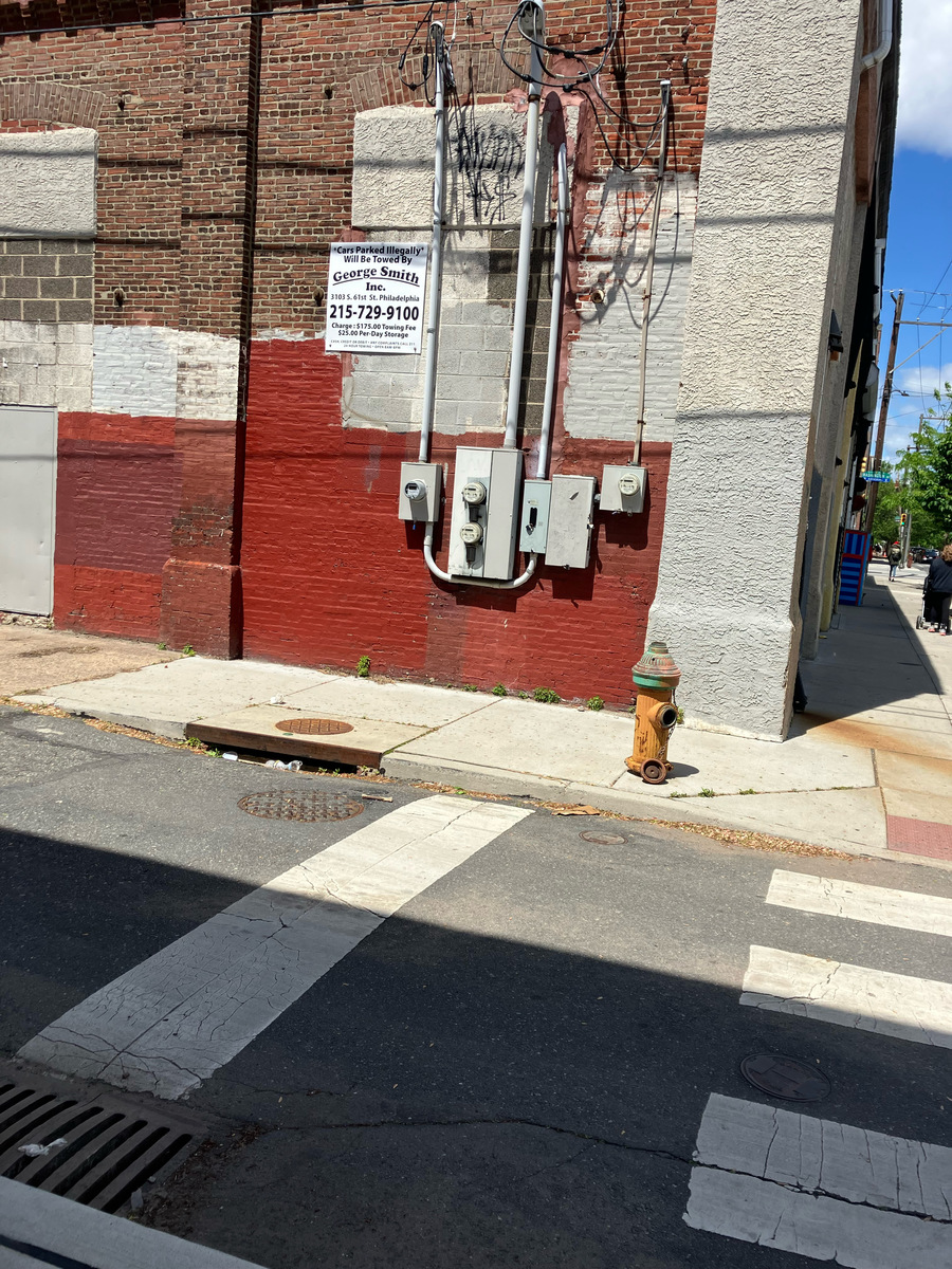 Photographic documentation of the work as submitted to the city's 311 record.