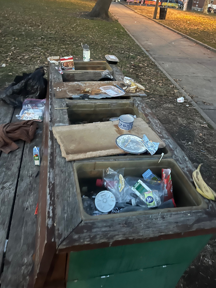 Photographic documentation of the work as submitted to the city's 311 record.