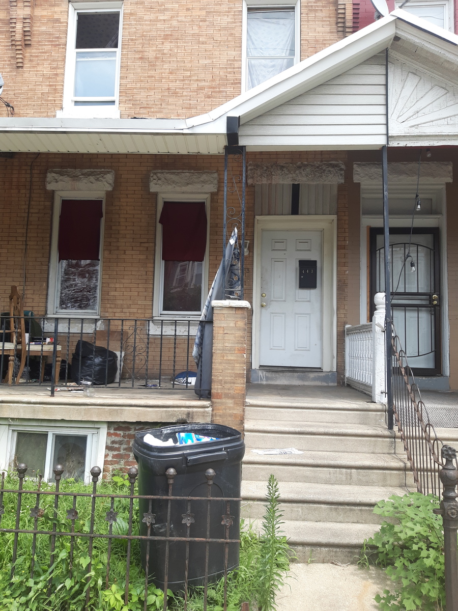 Photographic documentation of the work as submitted to the city's 311 record.