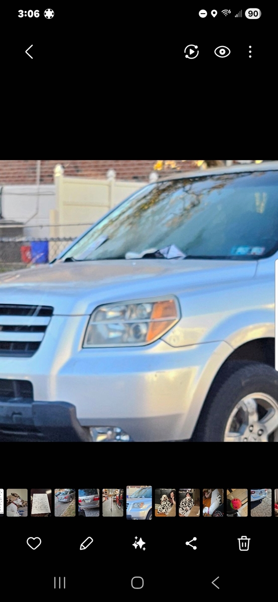 Photographic documentation of the work as submitted to the city's 311 record.