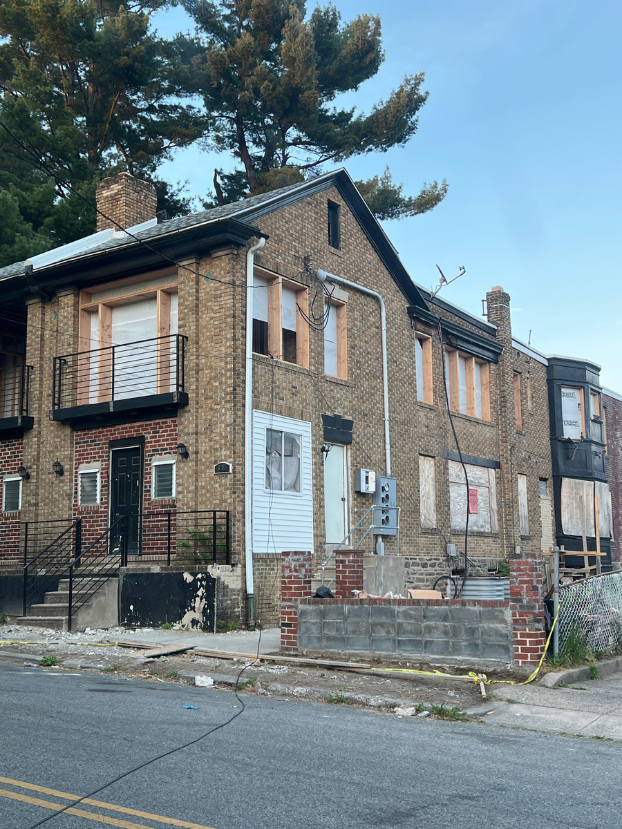 Photographic documentation of the work as submitted to the city's 311 record.
