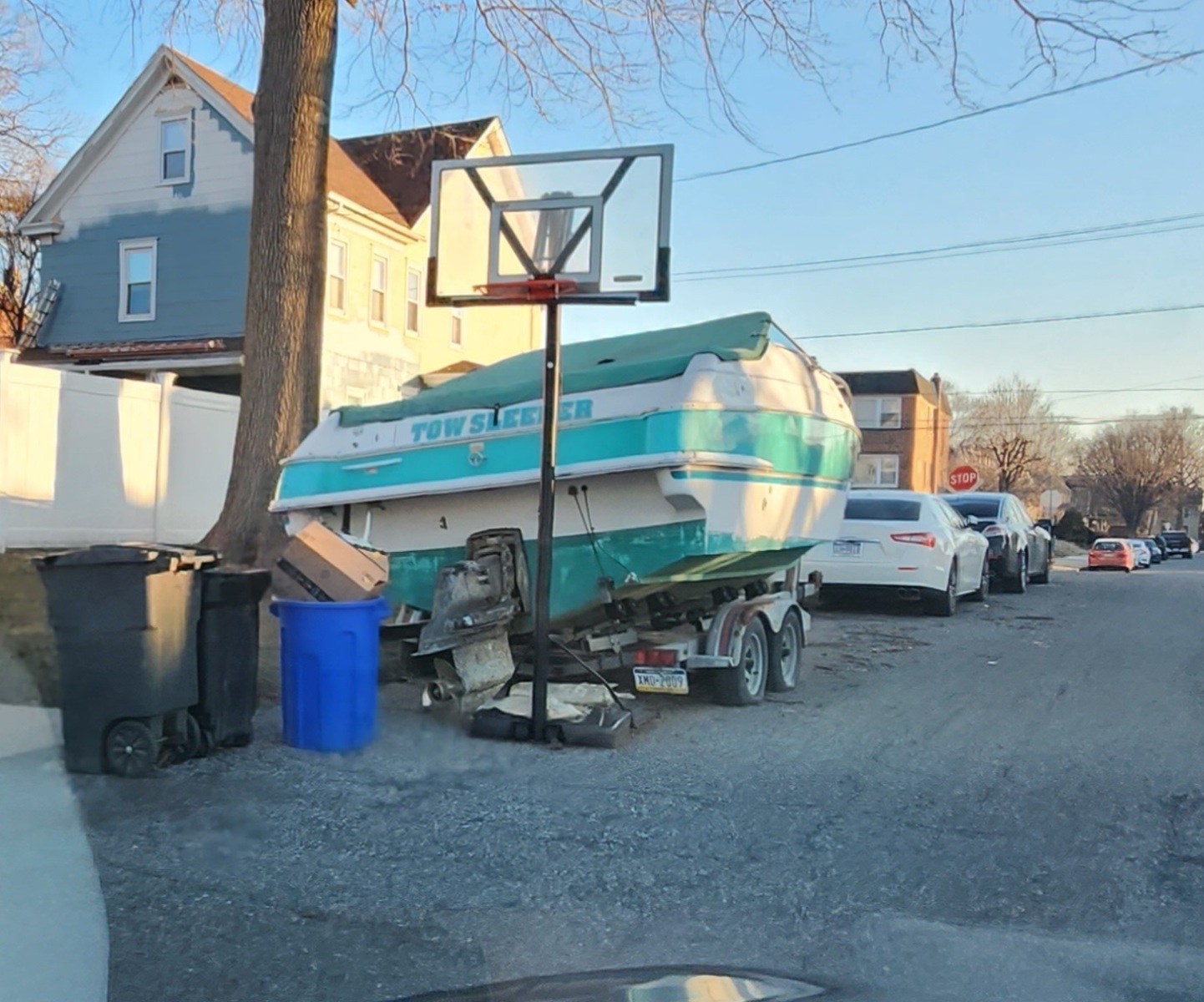 Photographic documentation of the work as submitted to the city's 311 record.