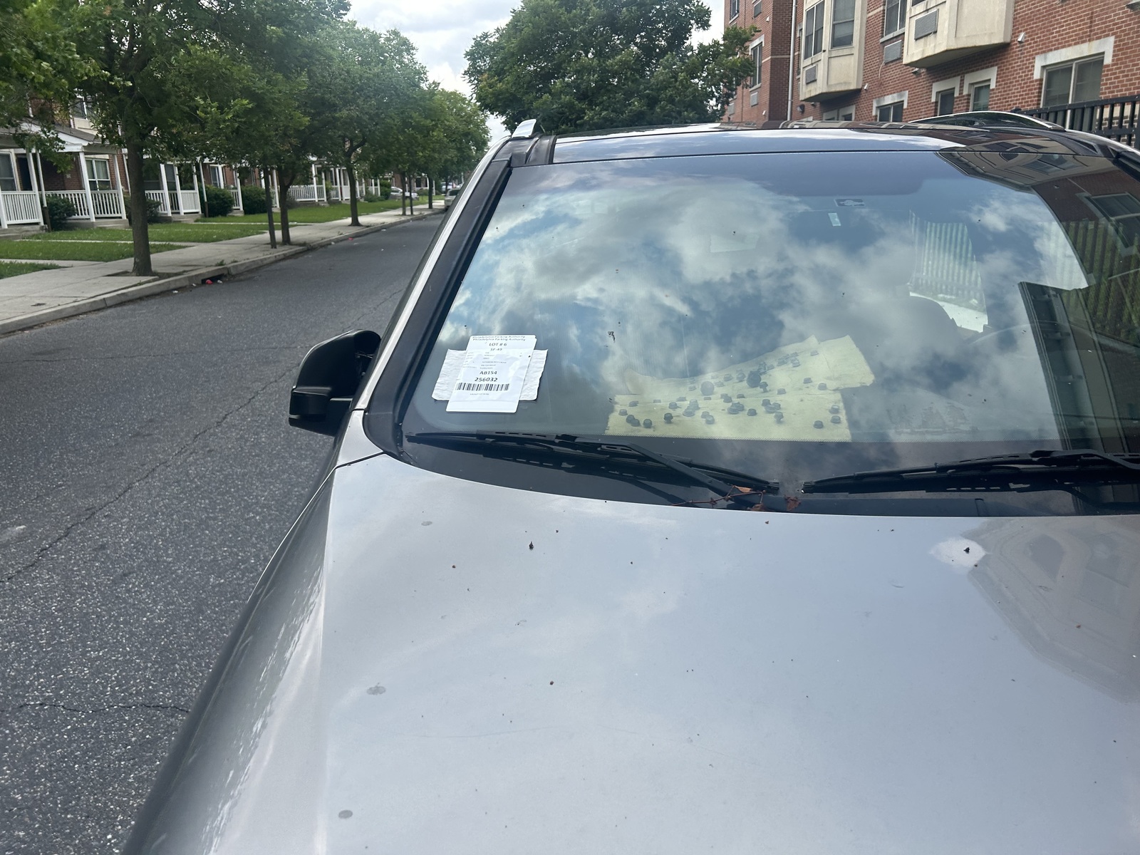 Photographic documentation of the work as submitted to the city's 311 record.