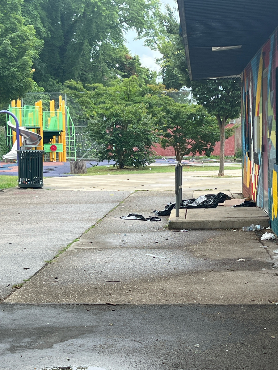 Photographic documentation of the work as submitted to the city's 311 record.