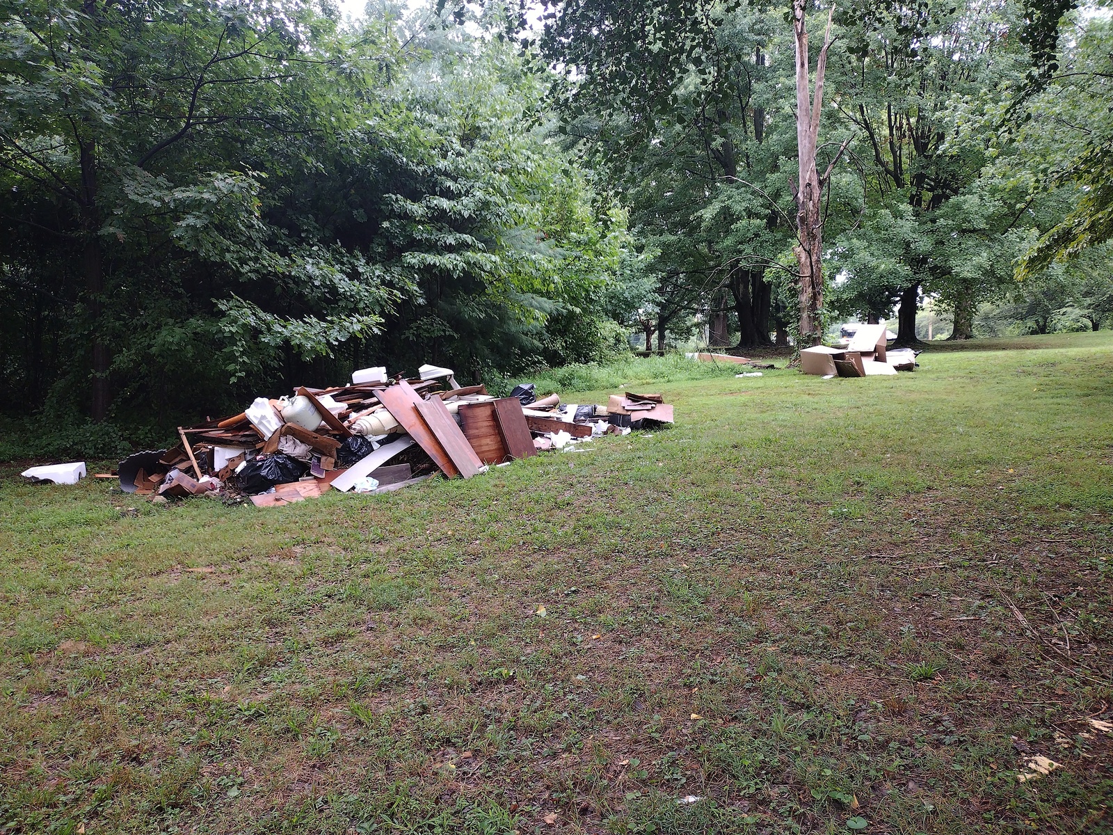 Photographic documentation of the work as submitted to the city's 311 record.