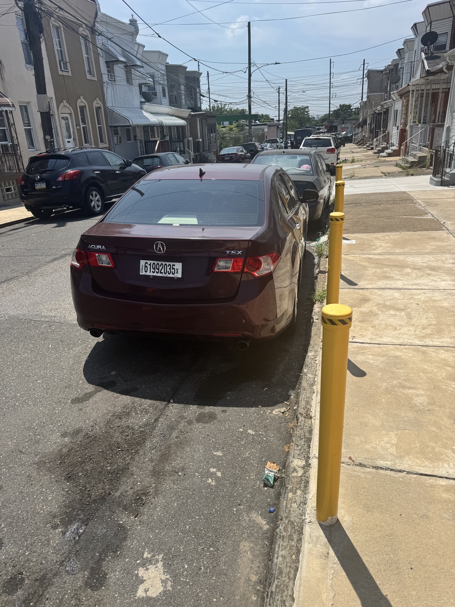 Photographic documentation of the work as submitted to the city's 311 record.