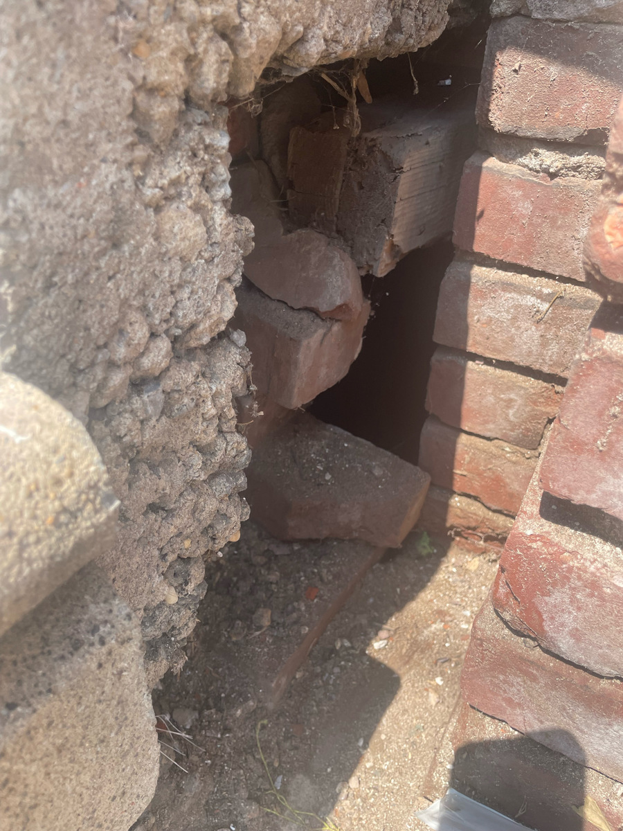 Photographic documentation of the work as submitted to the city's 311 record.