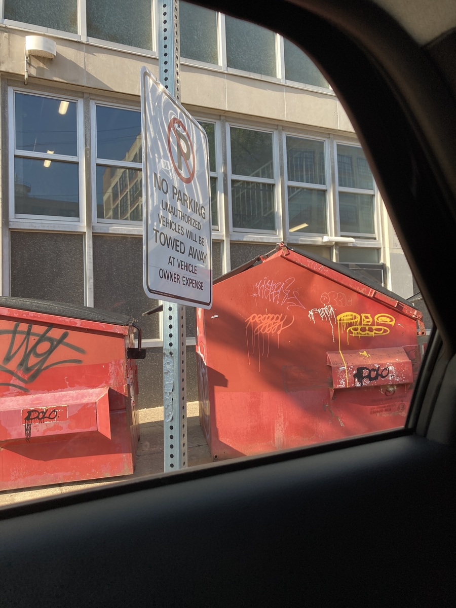 Photographic documentation of the work as submitted to the city's 311 record.