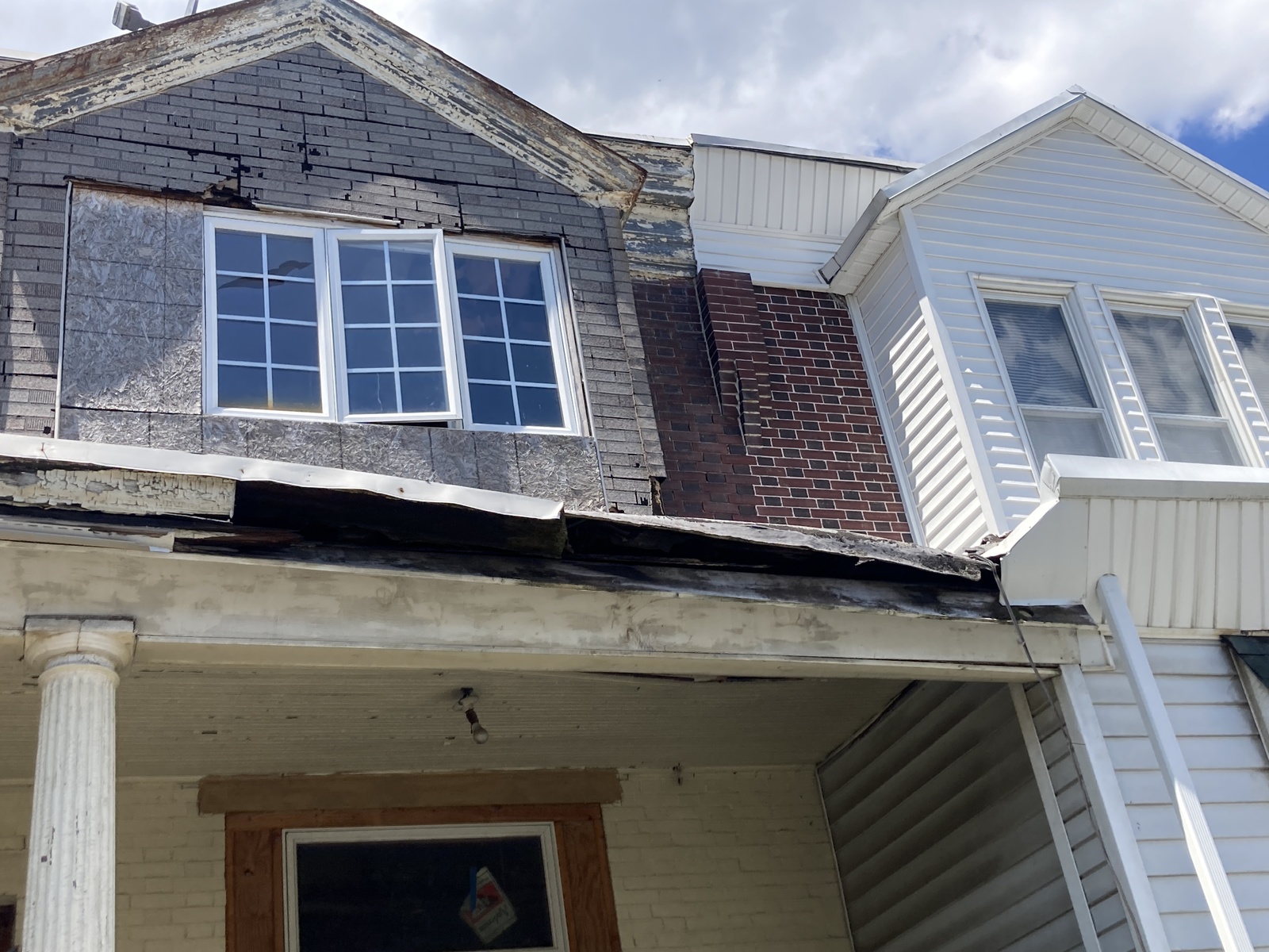 Photographic documentation of the work as submitted to the city's 311 record.