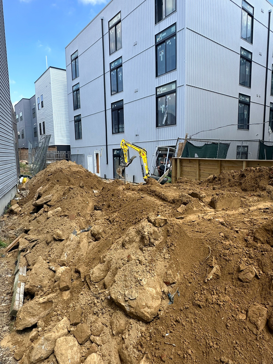 Photographic documentation of the work as submitted to the city's 311 record.