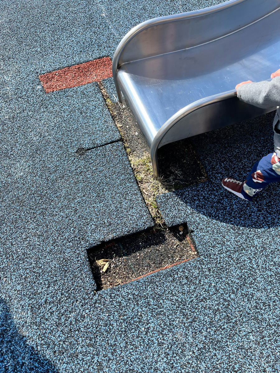 Photographic documentation of the work as submitted to the city's 311 record.
