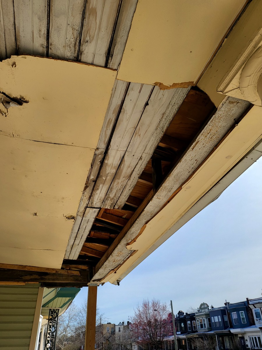 Photographic documentation of the work as submitted to the city's 311 record.