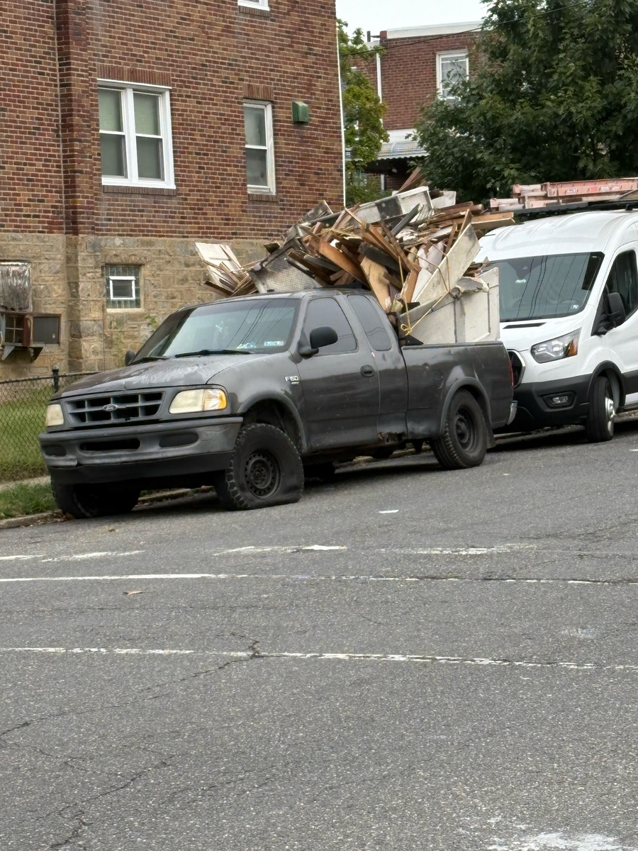 Photographic documentation of the work as submitted to the city's 311 record.