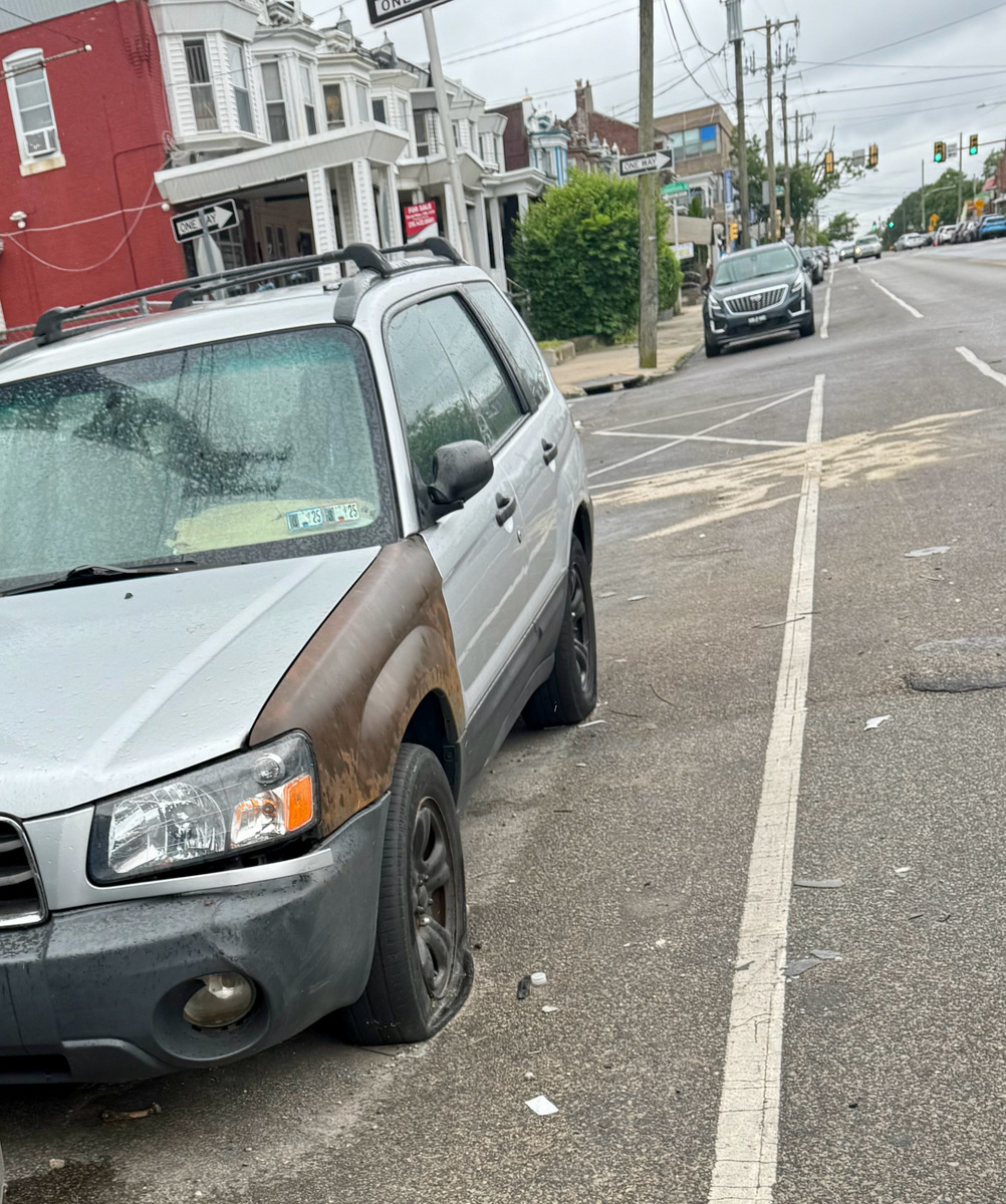 Photographic documentation of the work as submitted to the city's 311 record.