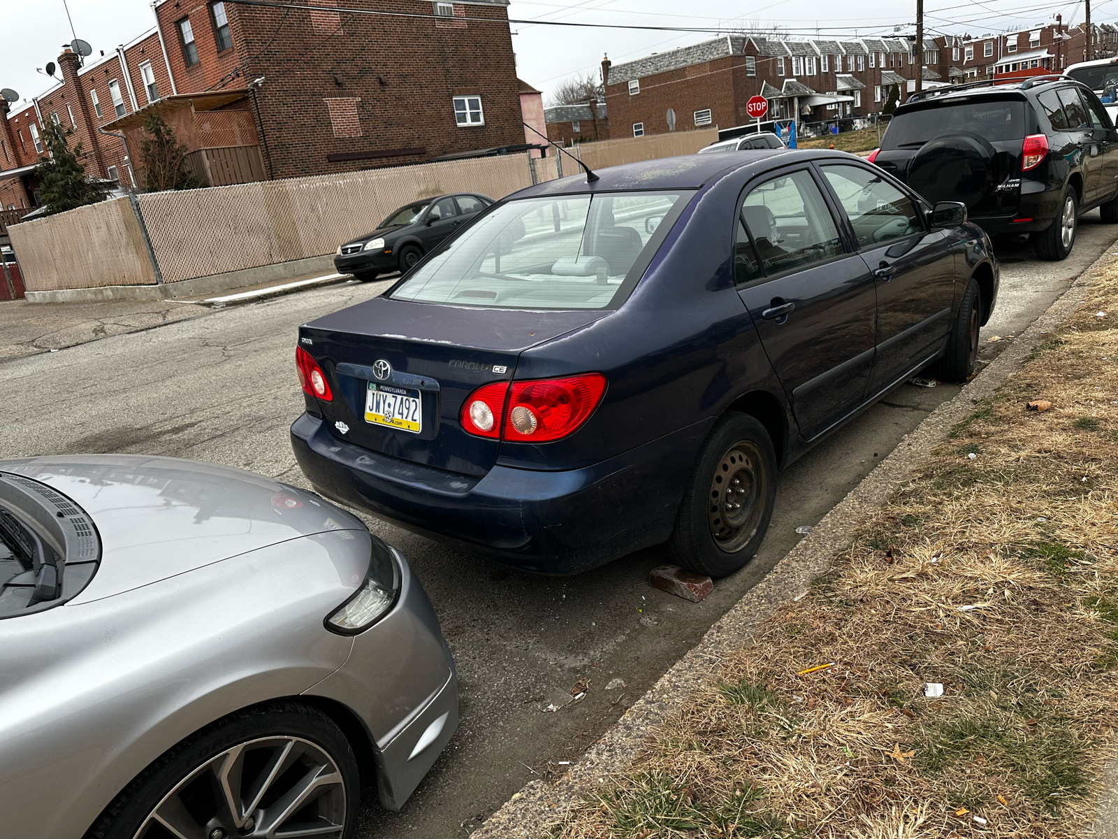 Photographic documentation of the work as submitted to the city's 311 record.