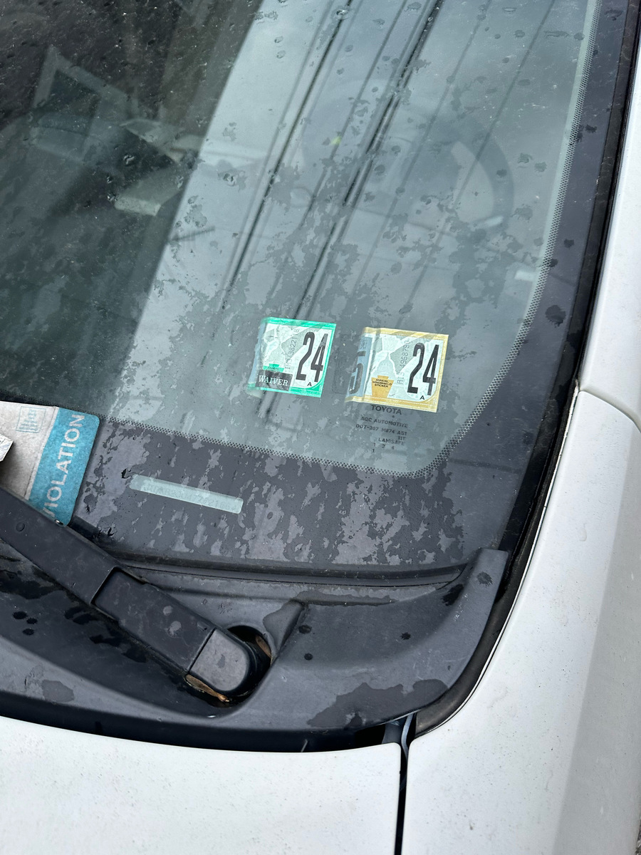 Photographic documentation of the work as submitted to the city's 311 record.