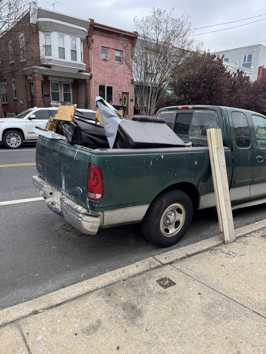 Photographic documentation of the work as submitted to the city's 311 record.