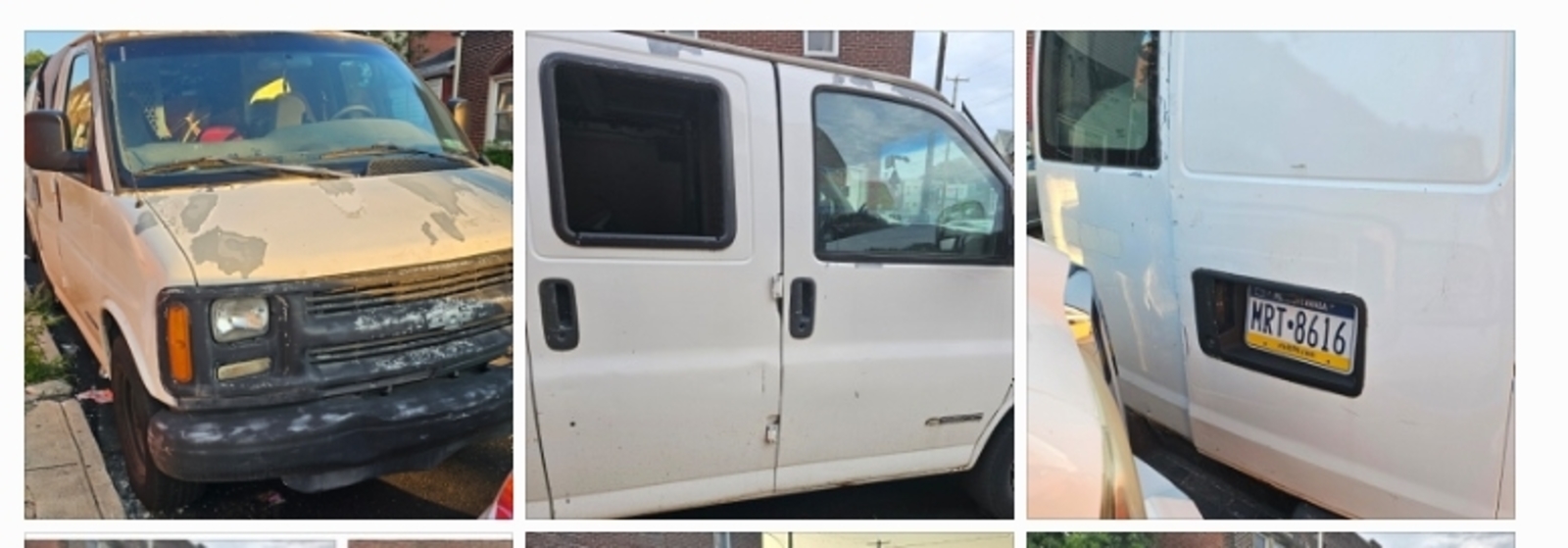 Photographic documentation of the work as submitted to the city's 311 record.