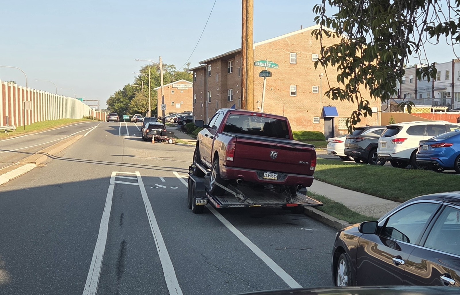 Photographic documentation of the work as submitted to the city's 311 record.