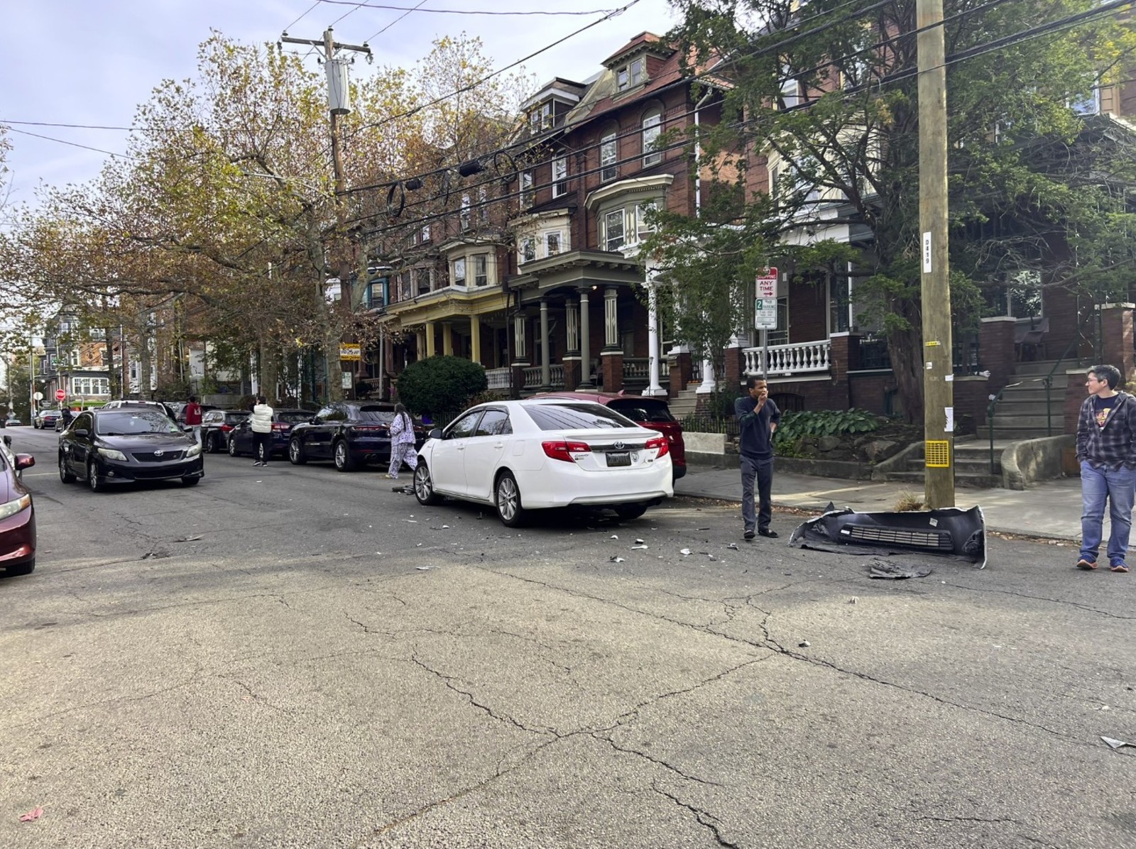 Photographic documentation of the work as submitted to the city's 311 record.