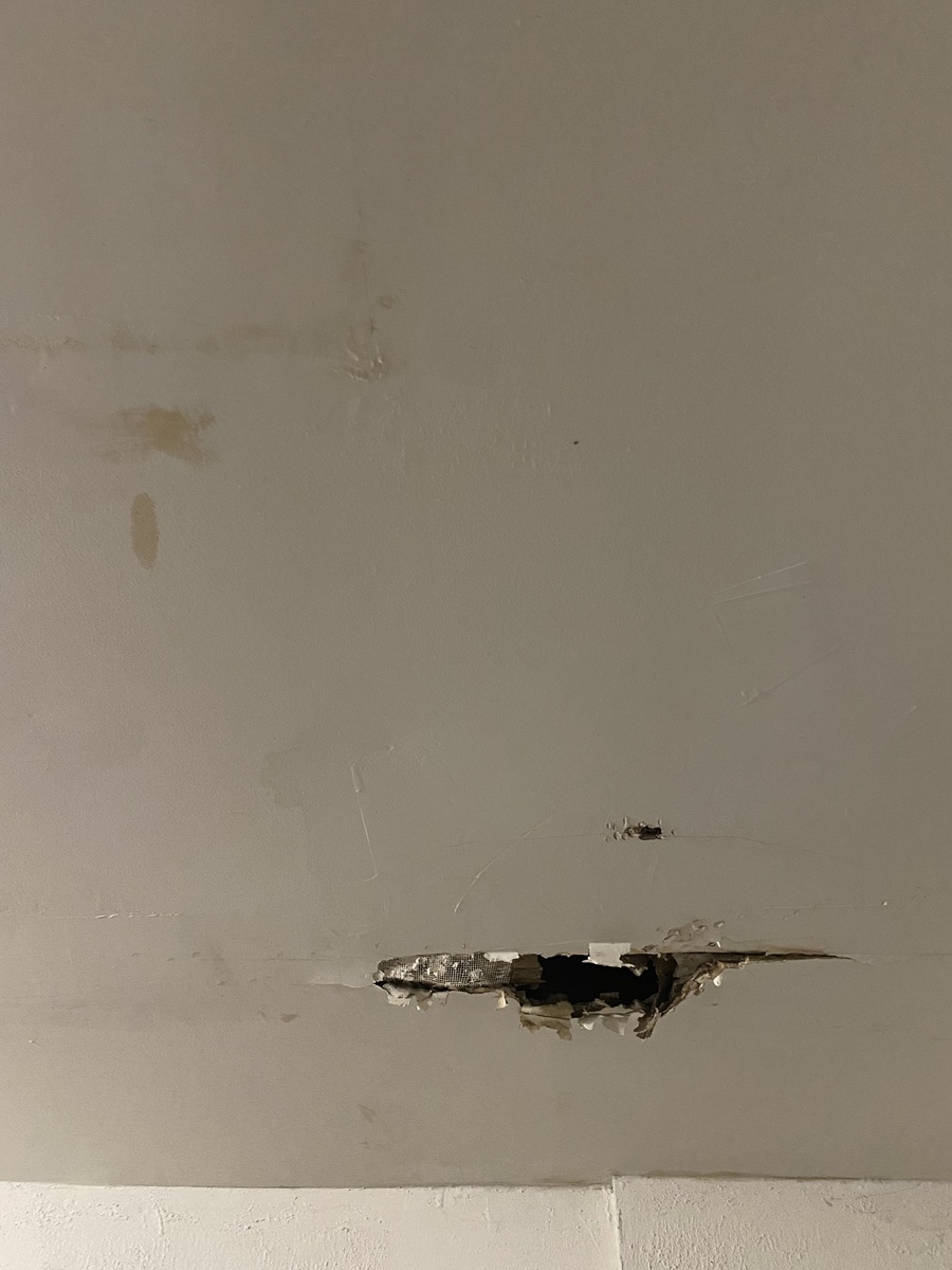 Photographic documentation of the work as submitted to the city's 311 record.