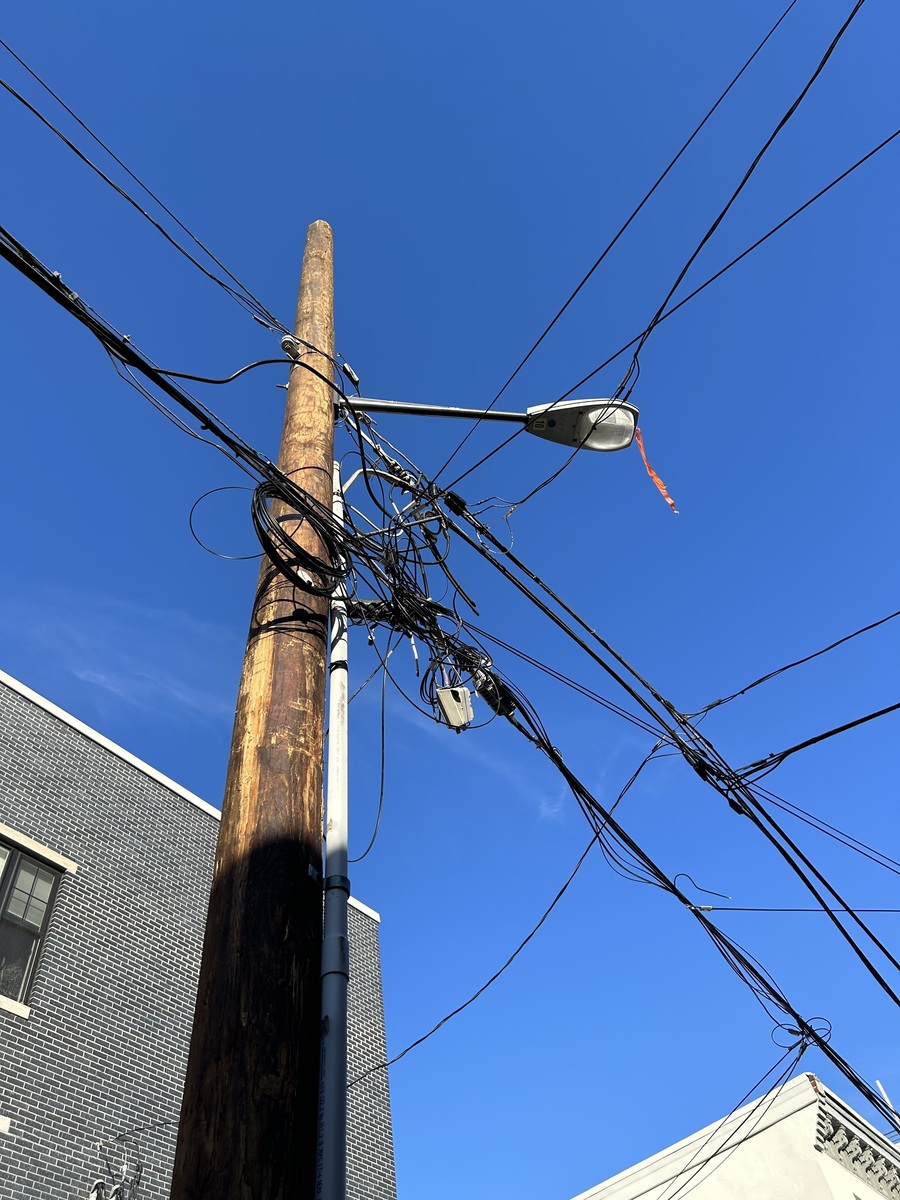 Photographic documentation of the work as submitted to the city's 311 record.