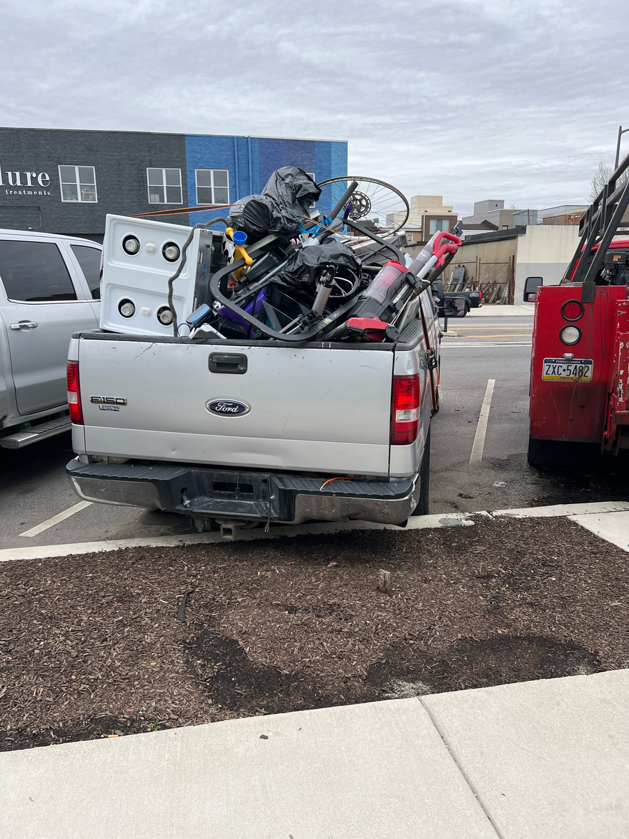 Photographic documentation of the work as submitted to the city's 311 record.