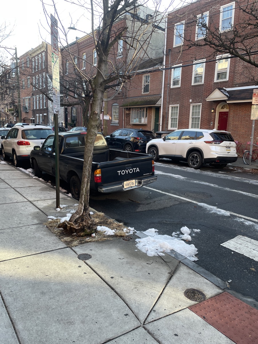 Photographic documentation of the work as submitted to the city's 311 record.