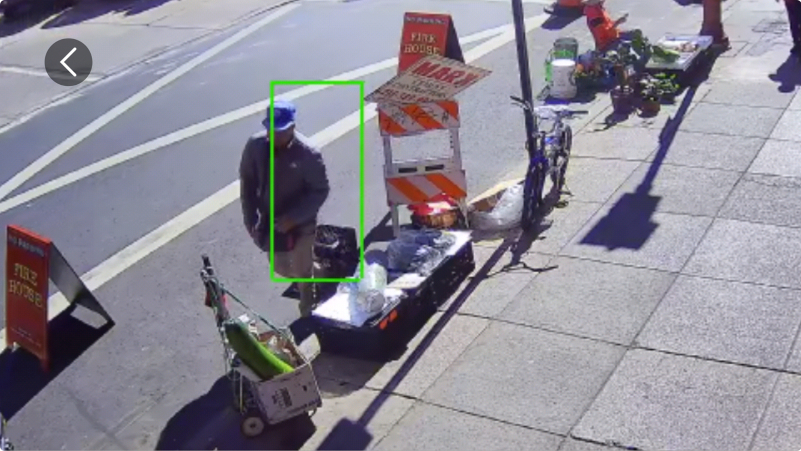 Photographic documentation of the work as submitted to the city's 311 record.