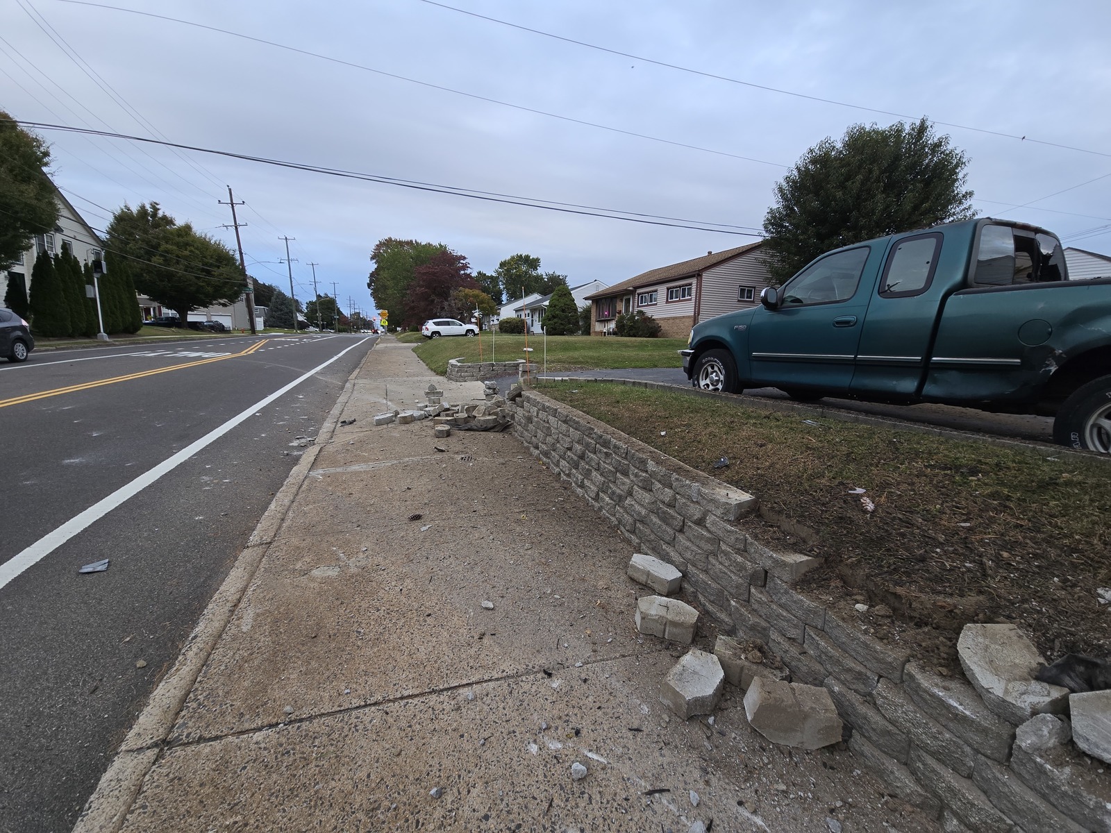 Photographic documentation of the work as submitted to the city's 311 record.