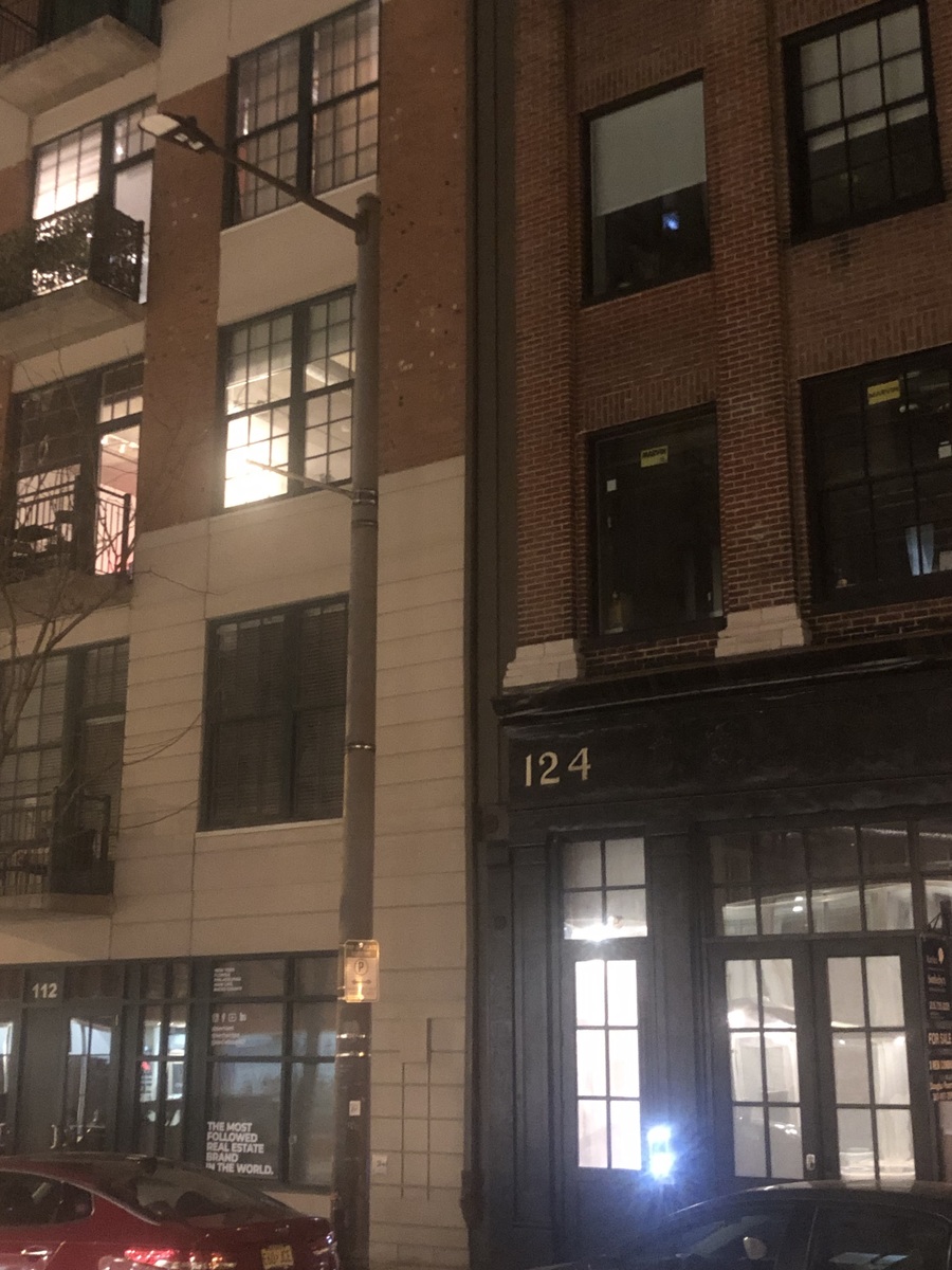 Photographic documentation of the work as submitted to the city's 311 record.