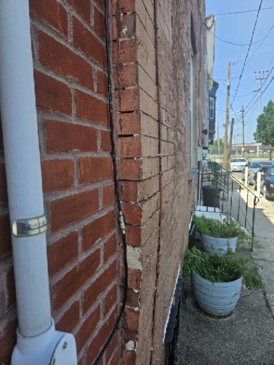 Photographic documentation of the work as submitted to the city's 311 record.