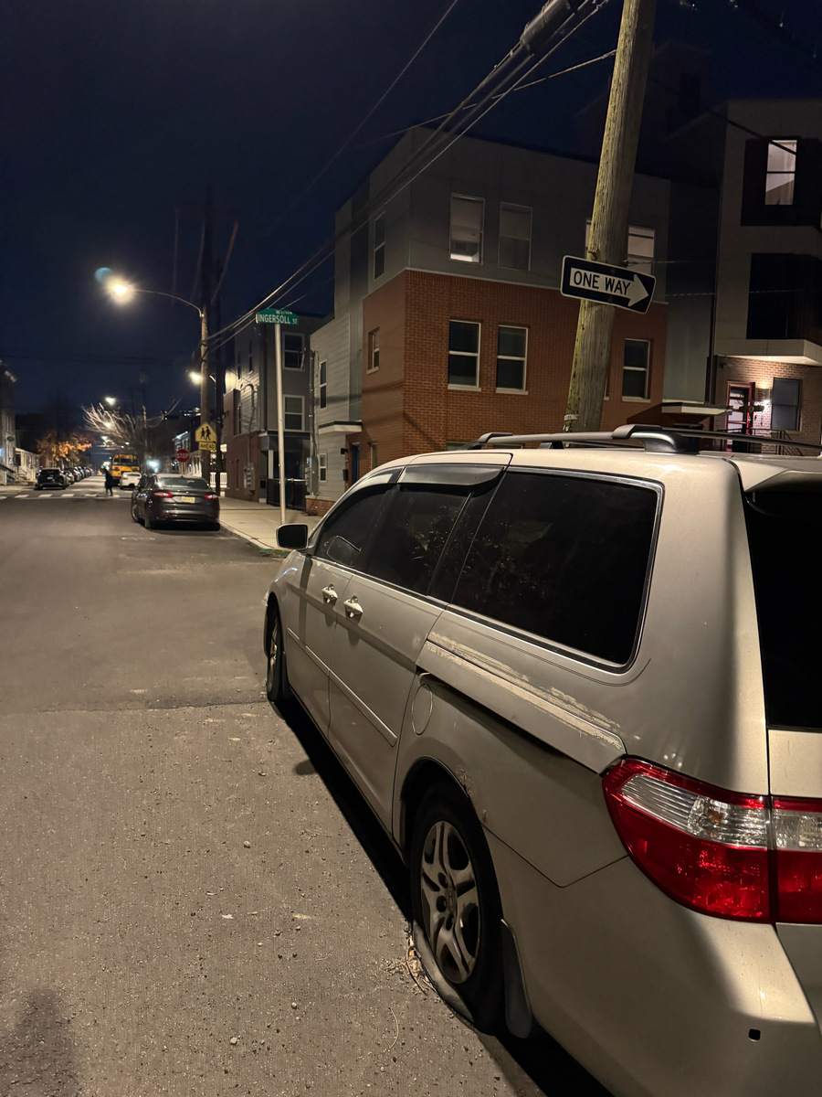 Photographic documentation of the work as submitted to the city's 311 record.