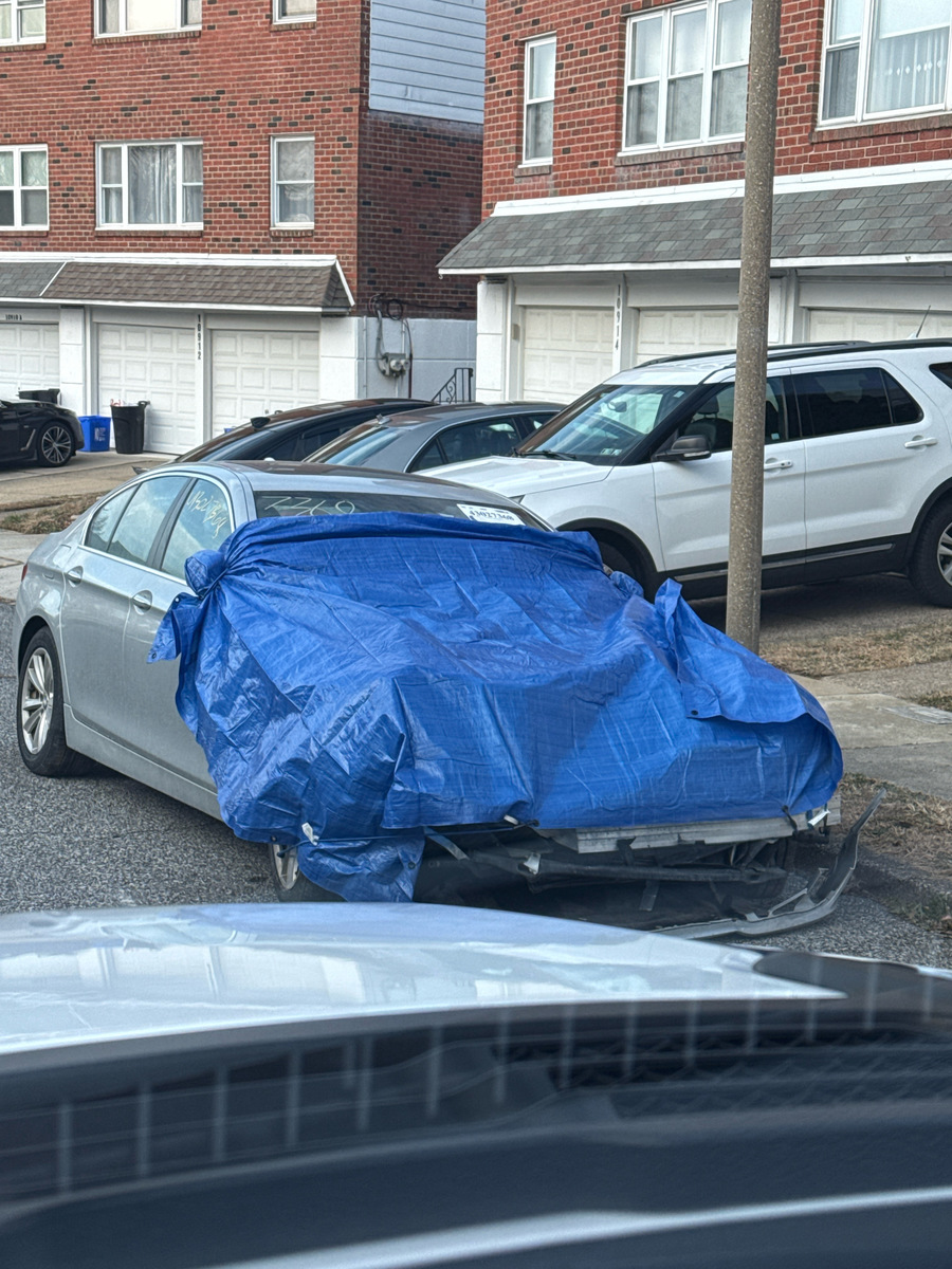Photographic documentation of the work as submitted to the city's 311 record.
