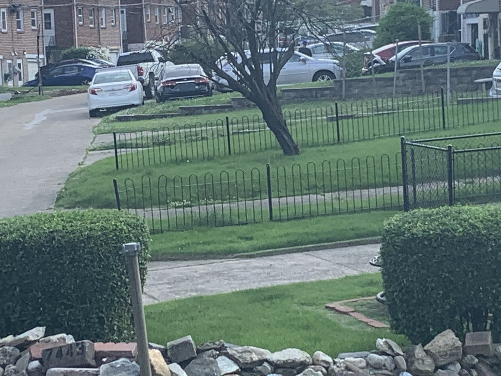 Photographic documentation of the work as submitted to the city's 311 record.