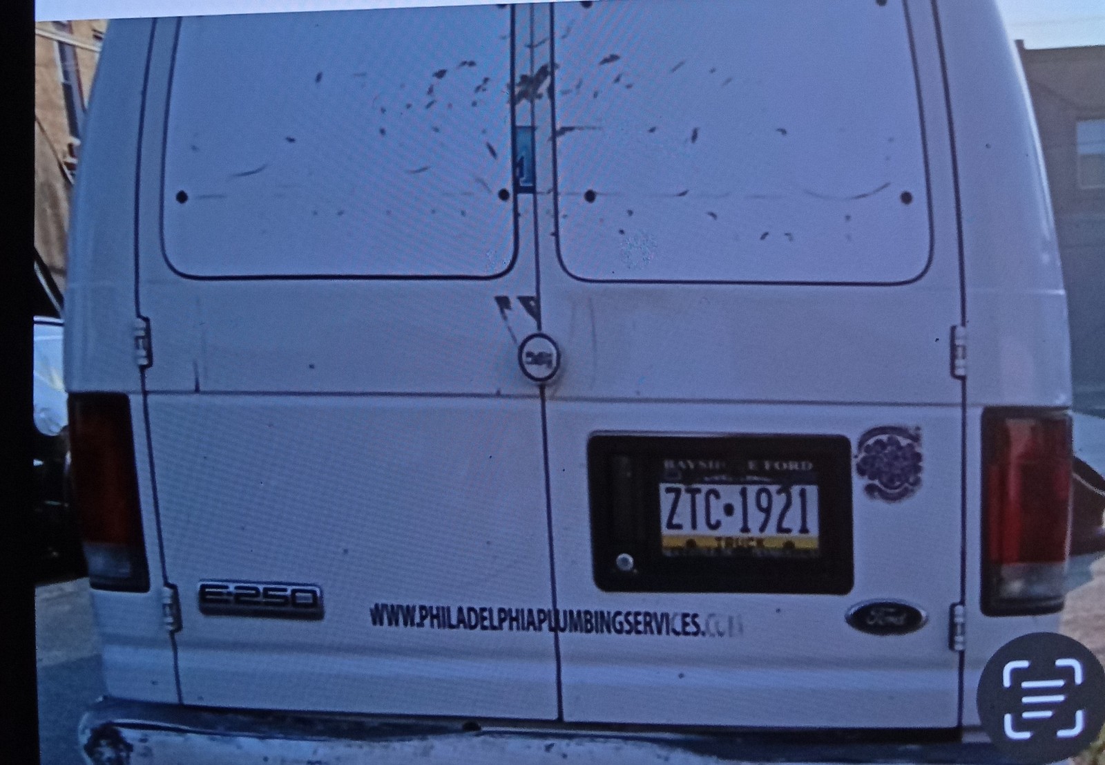 Photographic documentation of the work as submitted to the city's 311 record.