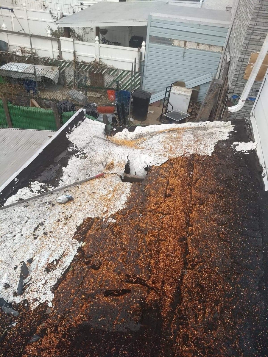Photographic documentation of the work as submitted to the city's 311 record.