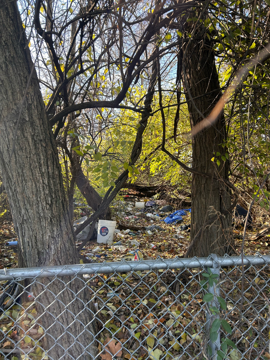 Photographic documentation of the work as submitted to the city's 311 record.