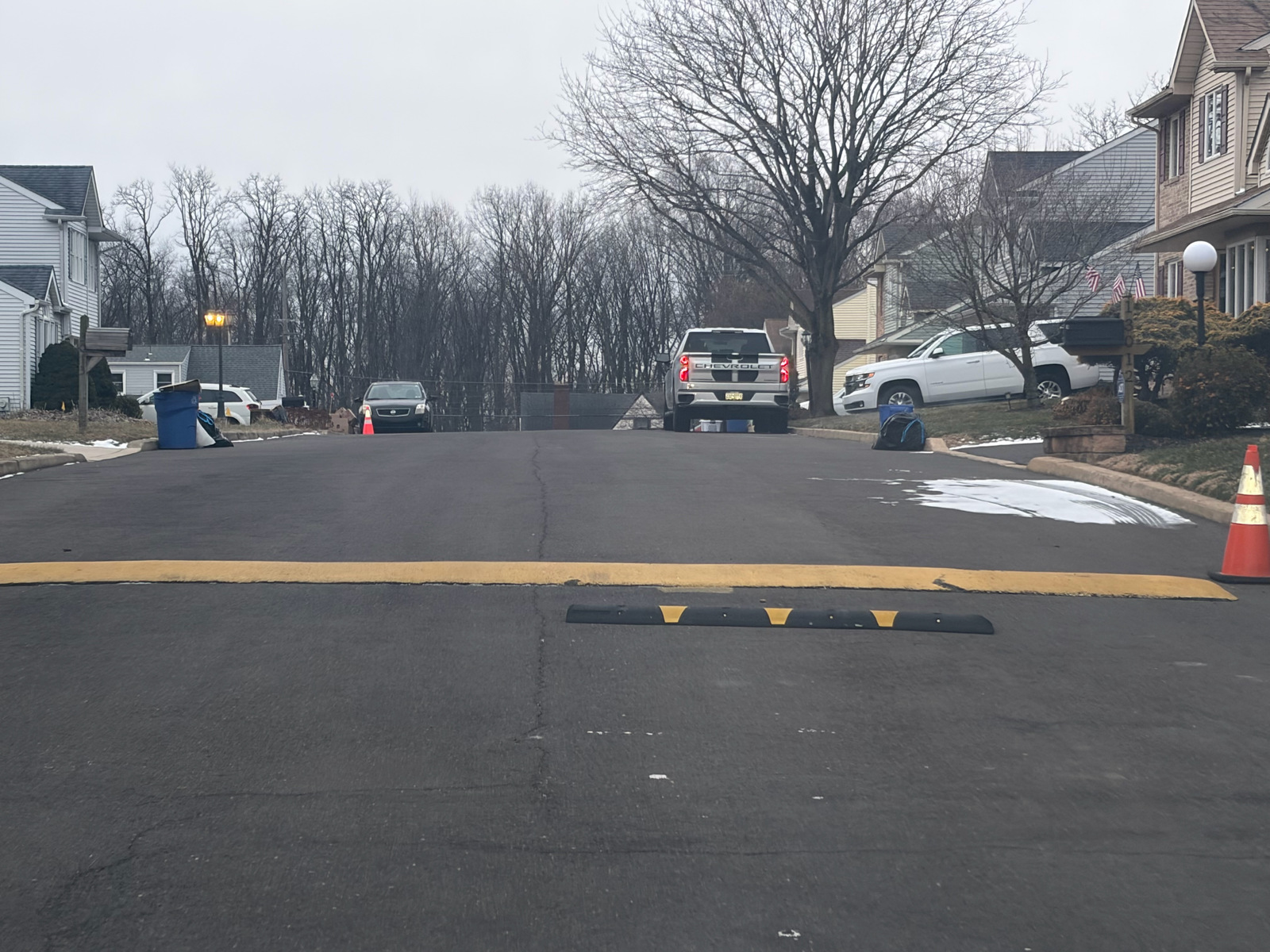 Photographic documentation of the work as submitted to the city's 311 record.