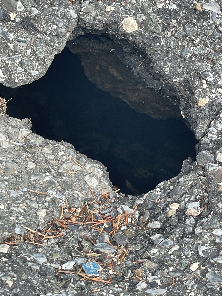 Photographic documentation of the work as submitted to the city's 311 record.