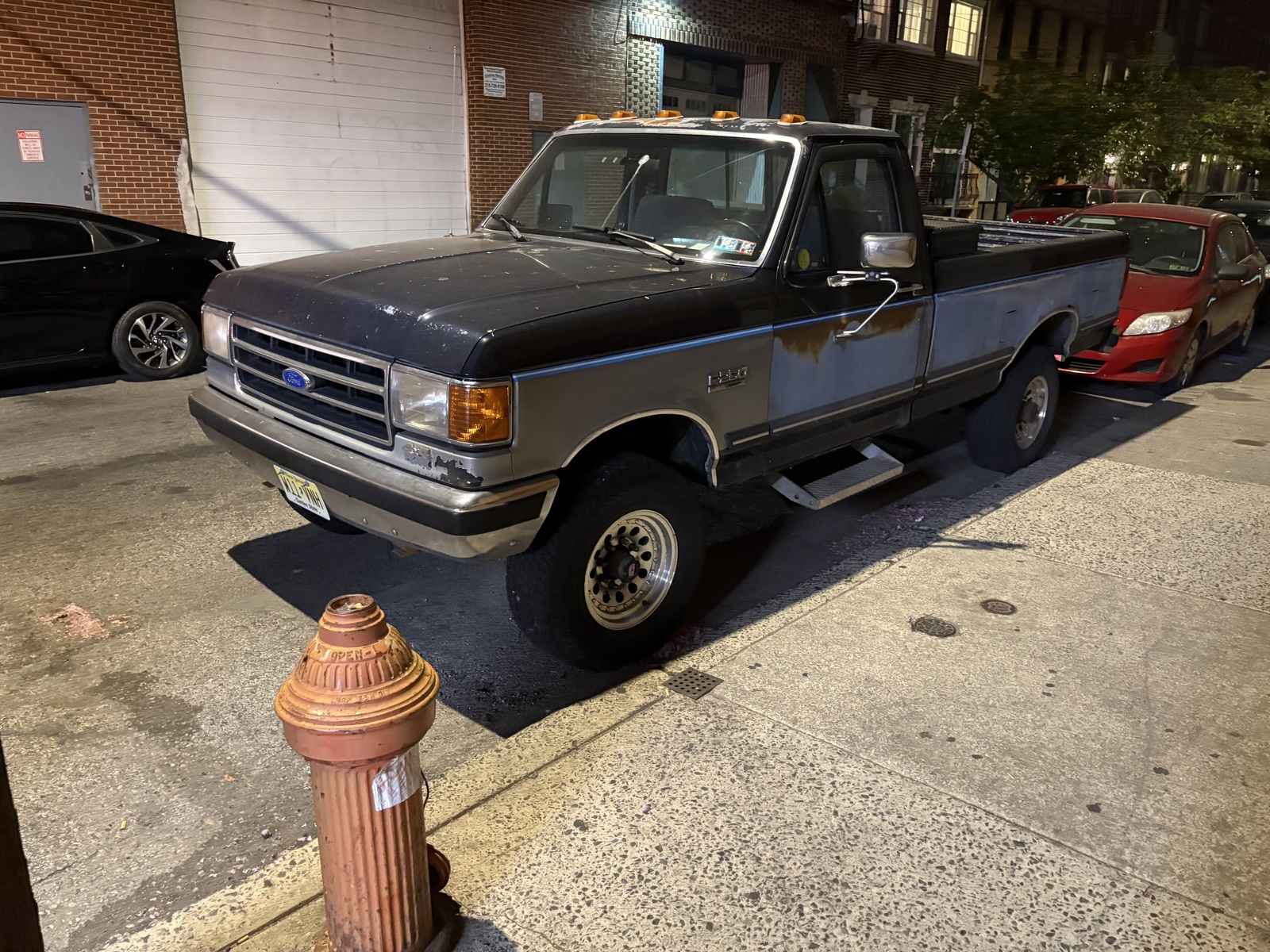 Photographic documentation of the work as submitted to the city's 311 record.