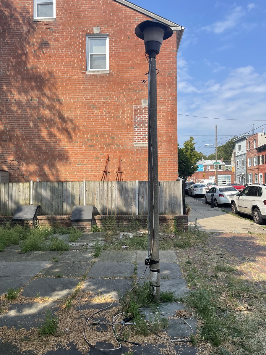 Photographic documentation of the work as submitted to the city's 311 record.