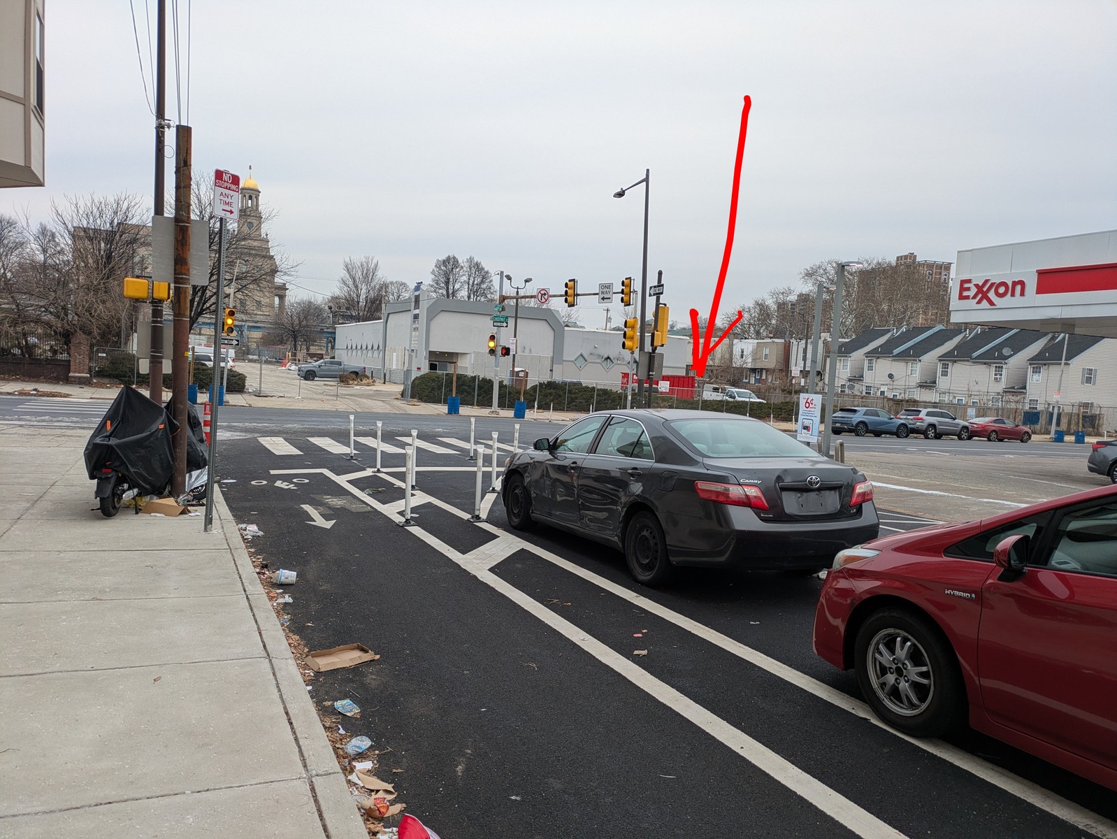 Photographic documentation of the work as submitted to the city's 311 record.