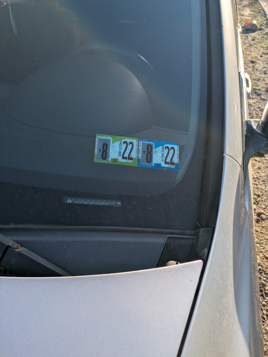 Photographic documentation of the work as submitted to the city's 311 record.