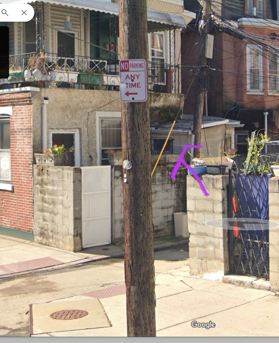 Photographic documentation of the work as submitted to the city's 311 record.