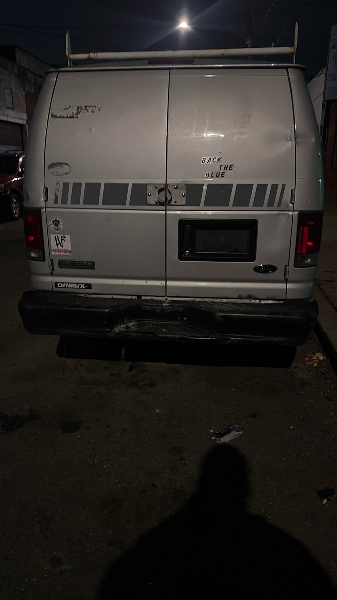 Photographic documentation of the work as submitted to the city's 311 record.