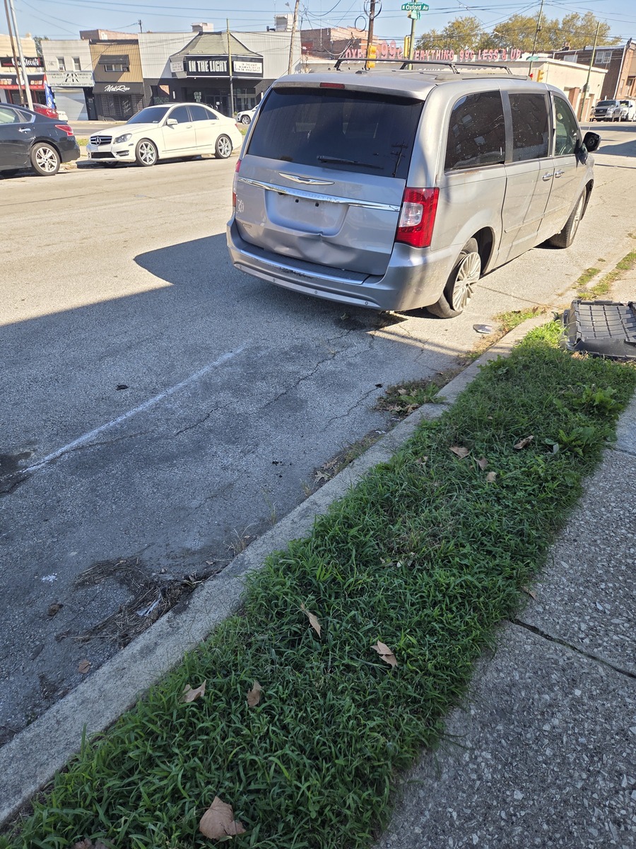 Photographic documentation of the work as submitted to the city's 311 record.