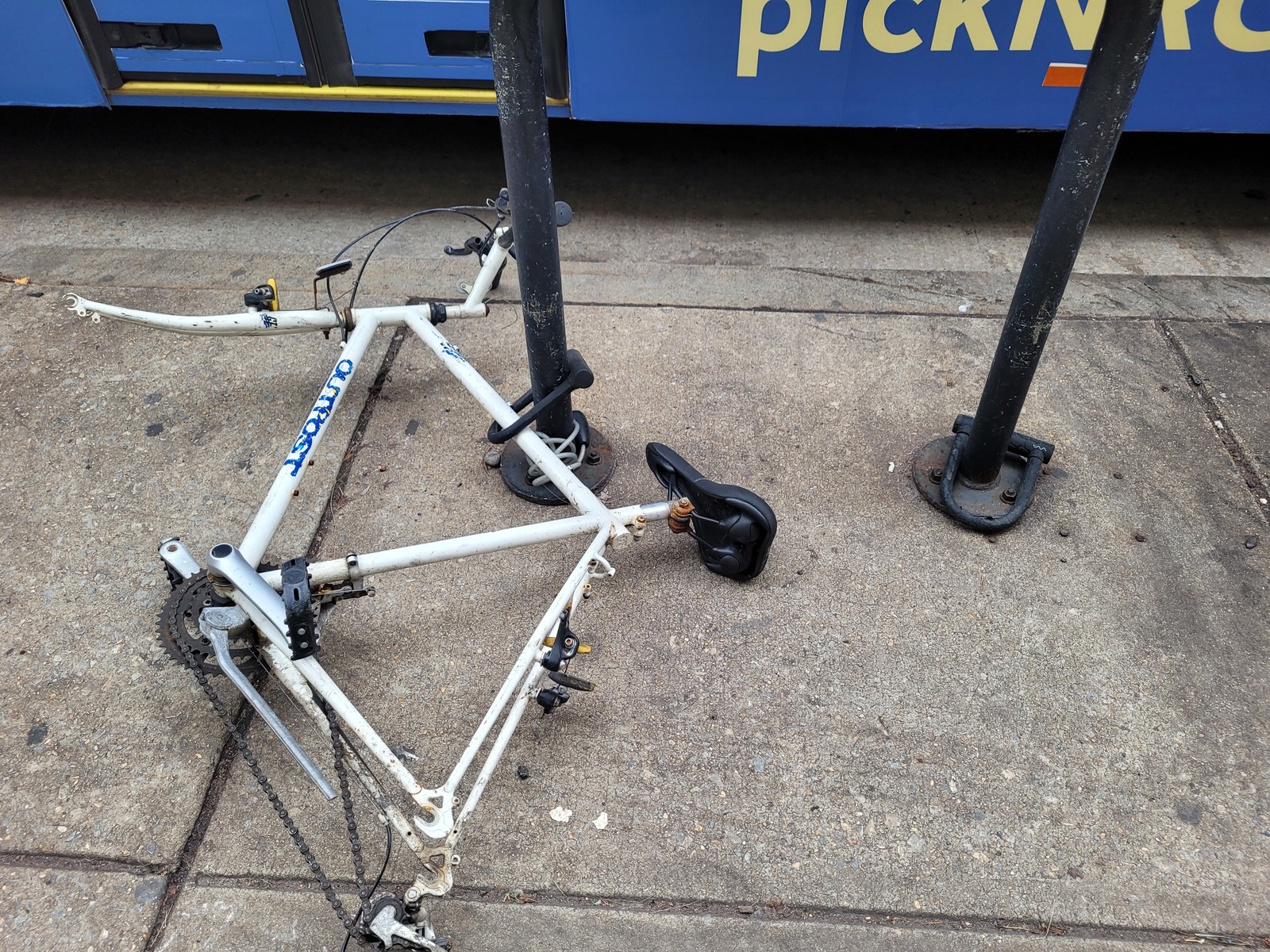 Photographic documentation of the work as submitted to the city's 311 record.