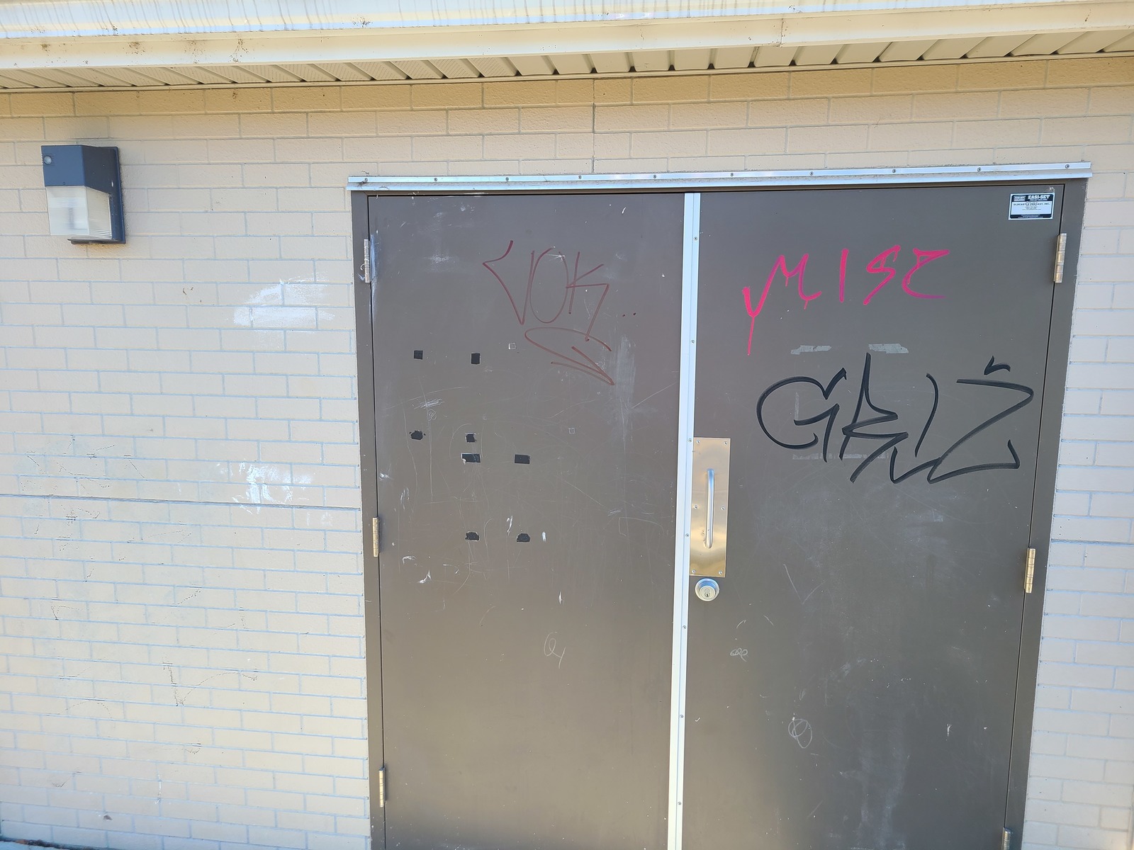 Photographic documentation of the work as submitted to the city's 311 record.