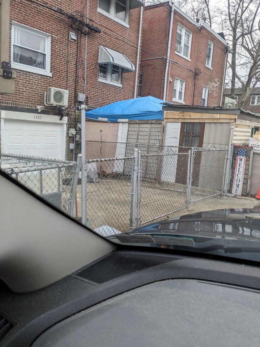 Photographic documentation of the work as submitted to the city's 311 record.